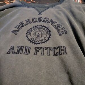Abercrombie & Fitch Navy Sweatshirt